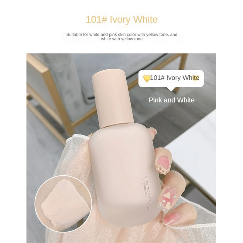 High Coverage Liquid Foundation Waterproof OilControl BB Cream 0