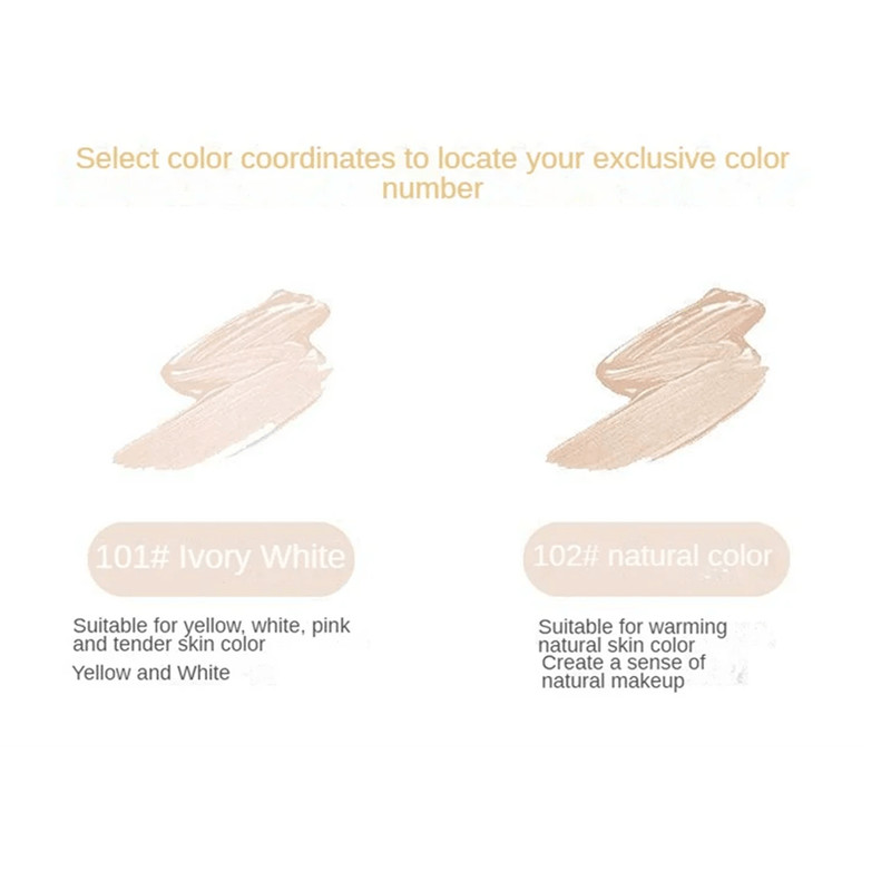 High Coverage Liquid Foundation Waterproof OilControl BB Cream 4