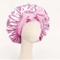 Adjustable Satin Bonnet For Sleeping With Tie Band Soft Hair Protection For Women And Men 10