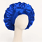 Adjustable Satin Bonnet For Sleeping With Tie Band Soft Hair Protection For Women And Men 11