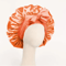 Adjustable Satin Bonnet For Sleeping With Tie Band Soft Hair Protection For Women And Men 8