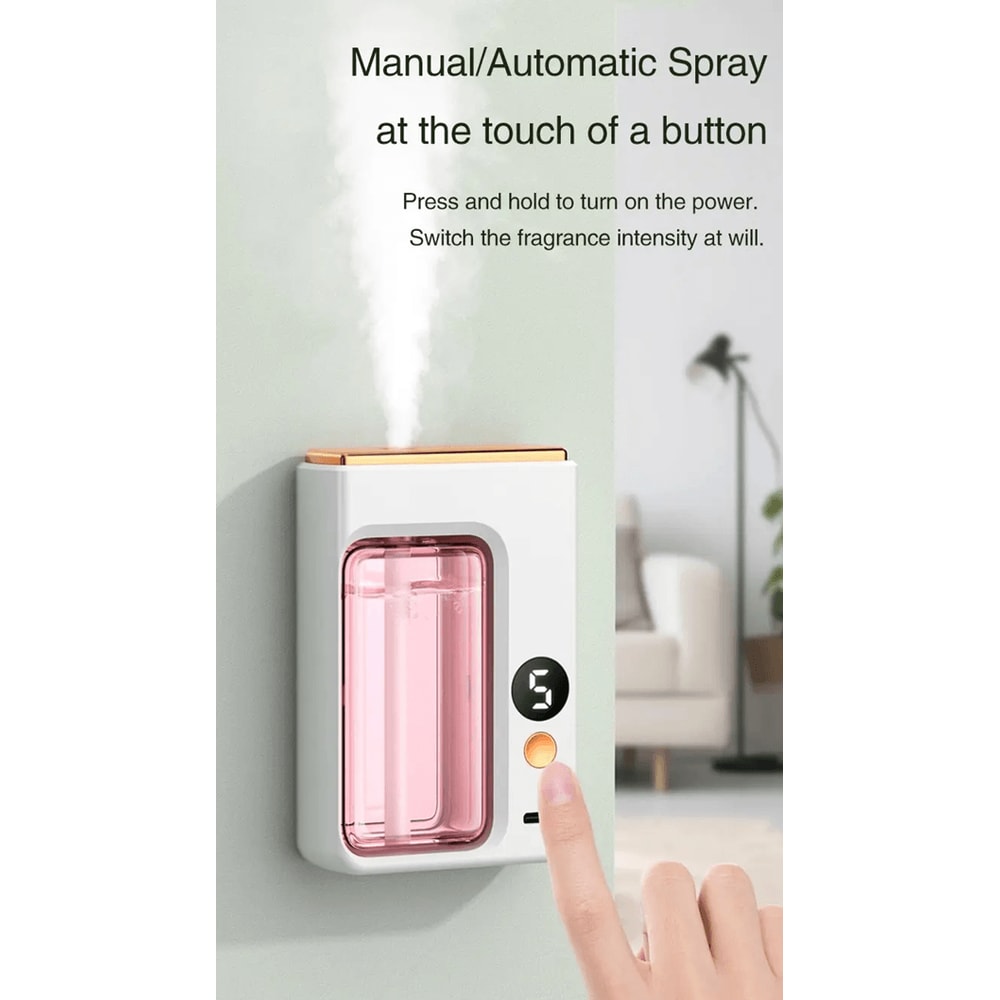 Automatic Car Aroma Diffuser With Essential Oil Display USB Humidifier And Air Freshener For Home 1