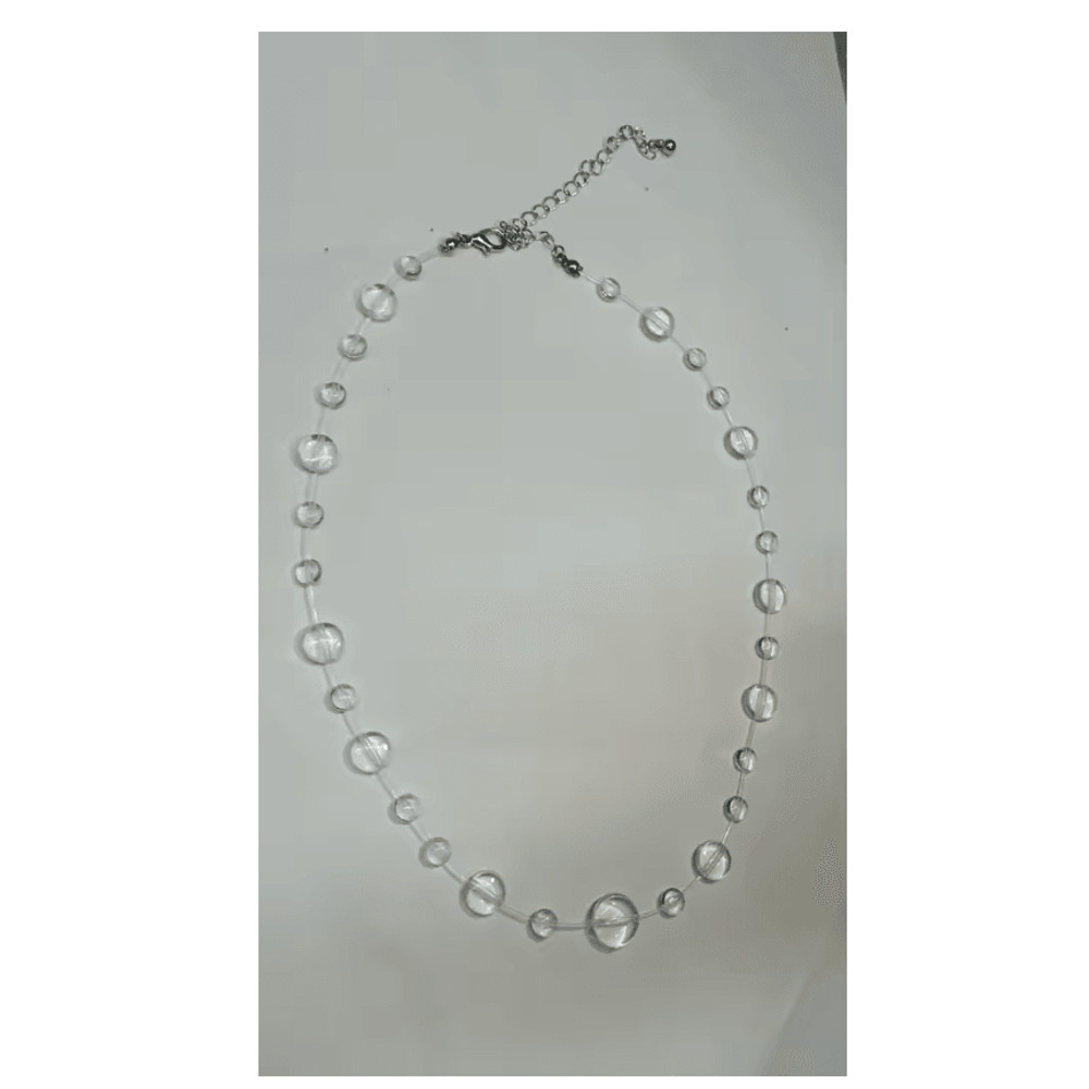 Handmade Crystal Necklace And Earrings Set Elegant Wedding Jewelry For Women And Girls 7