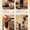 Manual Coffee Grinder Portable Hand Crank Coffee Mill With Adjustable Coarseness For Home And Trav 5