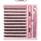 DIY Lash Extension Kit 200 Piece Cluster Lashes With Bond And Seal For At Home Use 3