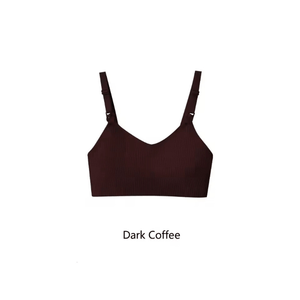 ComfortFit Wireless Nursing Bra Soft AntiSag Support For Breastfeeding Moms 10