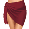 Sheer Chiffon Short Sarong Lightweight Bikini Wrap Cover Up For Beach And Swimwear 10