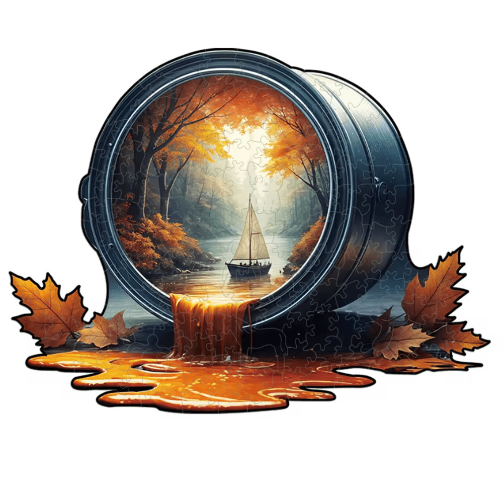 Wooden Animal Jigsaw Puzzle Unique Dog Puzzle Gift For Adults And Kids 16