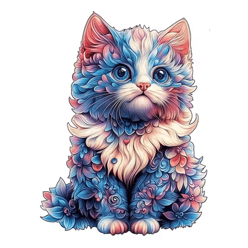 Wooden Animal Jigsaw Puzzle Unique Dog Puzzle Gift For Adults And Kids 9