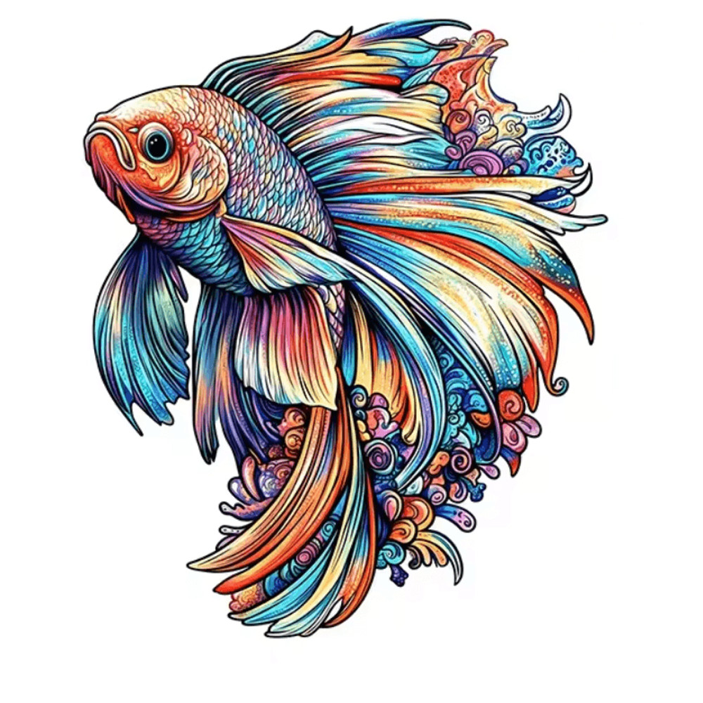 Wooden Animal Jigsaw Puzzle Unique Dog Puzzle Gift For Adults And Kids 2