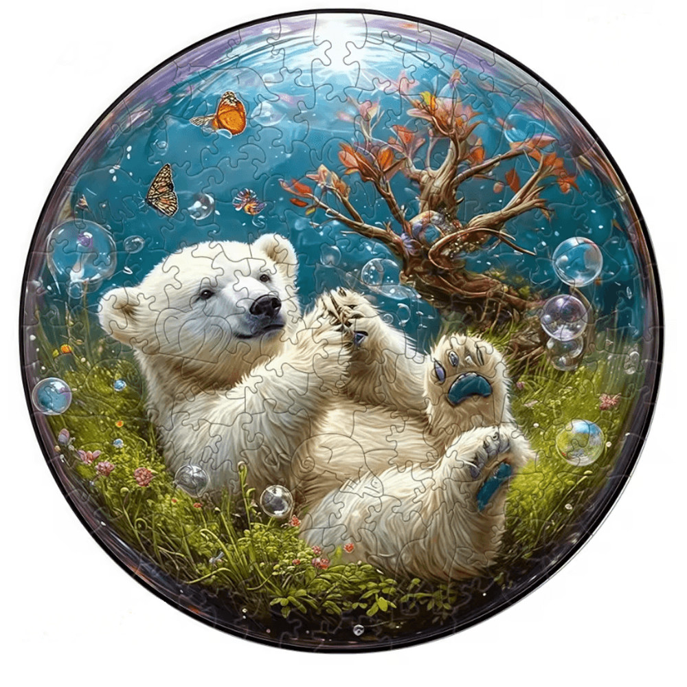 Wooden Animal Jigsaw Puzzle Unique Dog Puzzle Gift For Adults And Kids 17