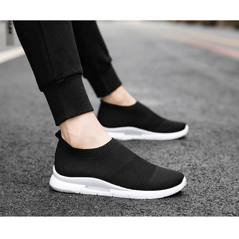 Mens Lightweight SlipOn Running Shoes Breathable Casual Sneakers For Everyday Comfort 3