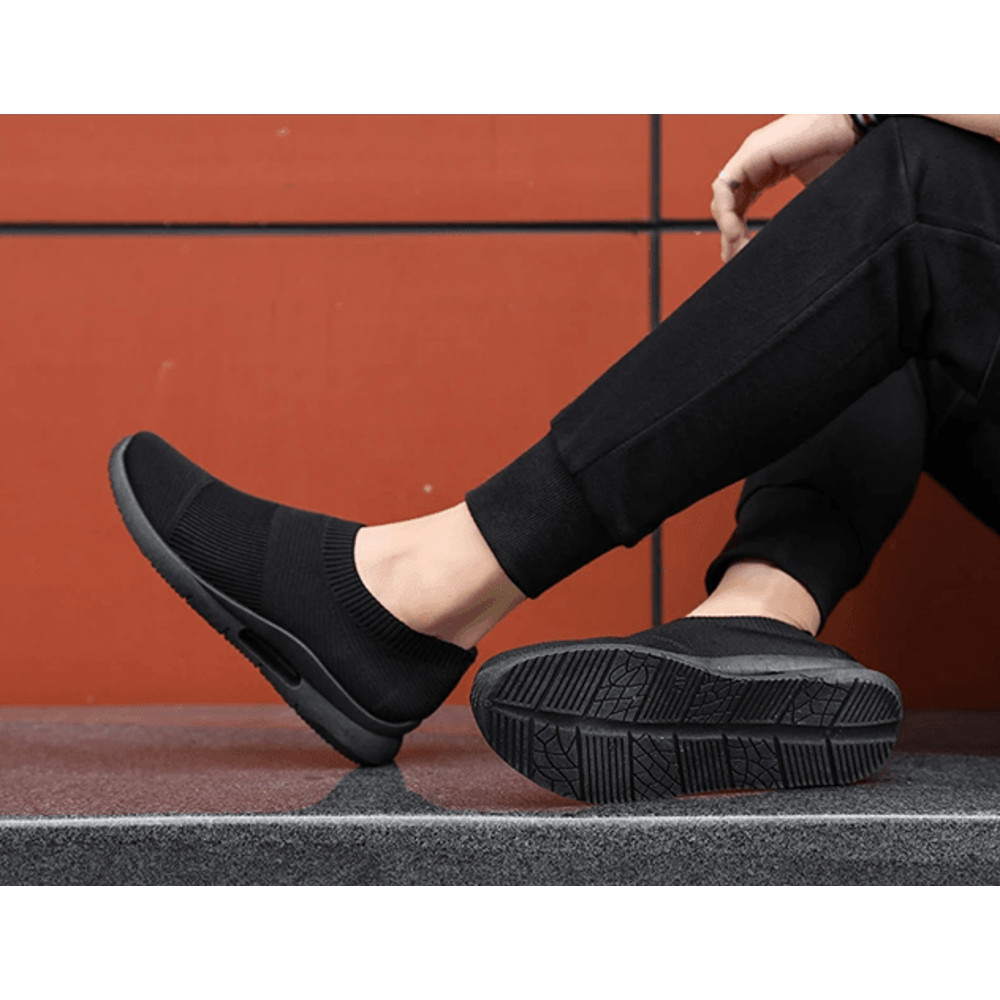 Mens Lightweight SlipOn Running Shoes Breathable Casual Sneakers For Everyday Comfort 5