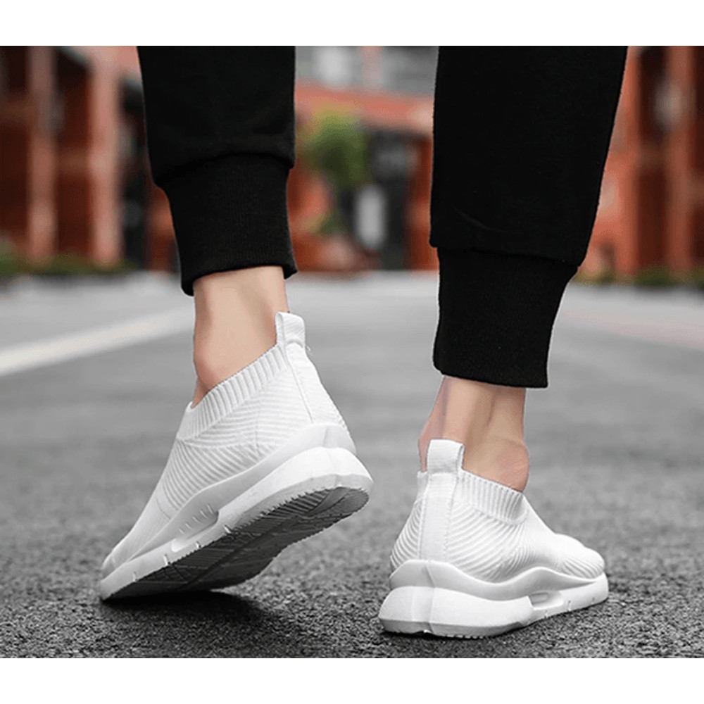 Mens Lightweight SlipOn Running Shoes Breathable Casual Sneakers For Everyday Comfort 2