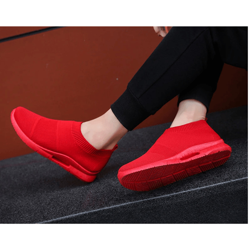 Mens Lightweight SlipOn Running Shoes Breathable Casual Sneakers For Everyday Comfort 4