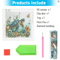 Turtle And Flower 5D Diamond Art Kit DIY Special Shape Painting For Beginners 3