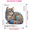 Animal Diamond Painting Kit DIY Partial Drill Butterfly Rabbit And Cat Art For Adults And Kids 5