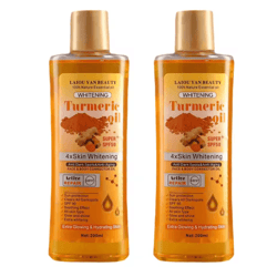 turmeric essential oil massage & skincare blend – brightening body and face oil for radiance and renewal