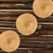 Handwoven Rattan Drink Coasters Heat Resistant Round Table Mats For Cups Mugs And Tea Accessories 5