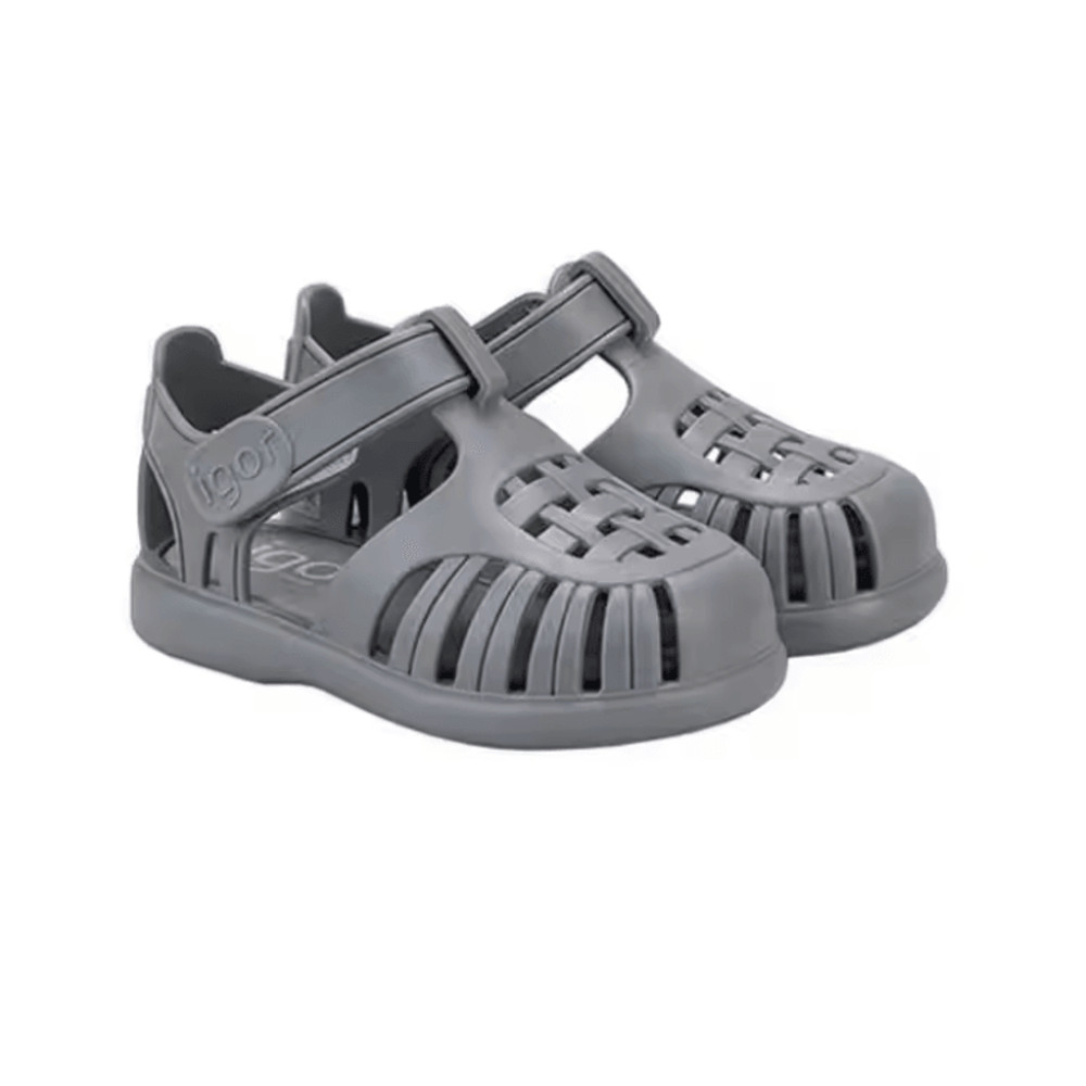 Classic Roman Kids Sandals Solid Color Summer Beach Shoes For Boys And Girls 9