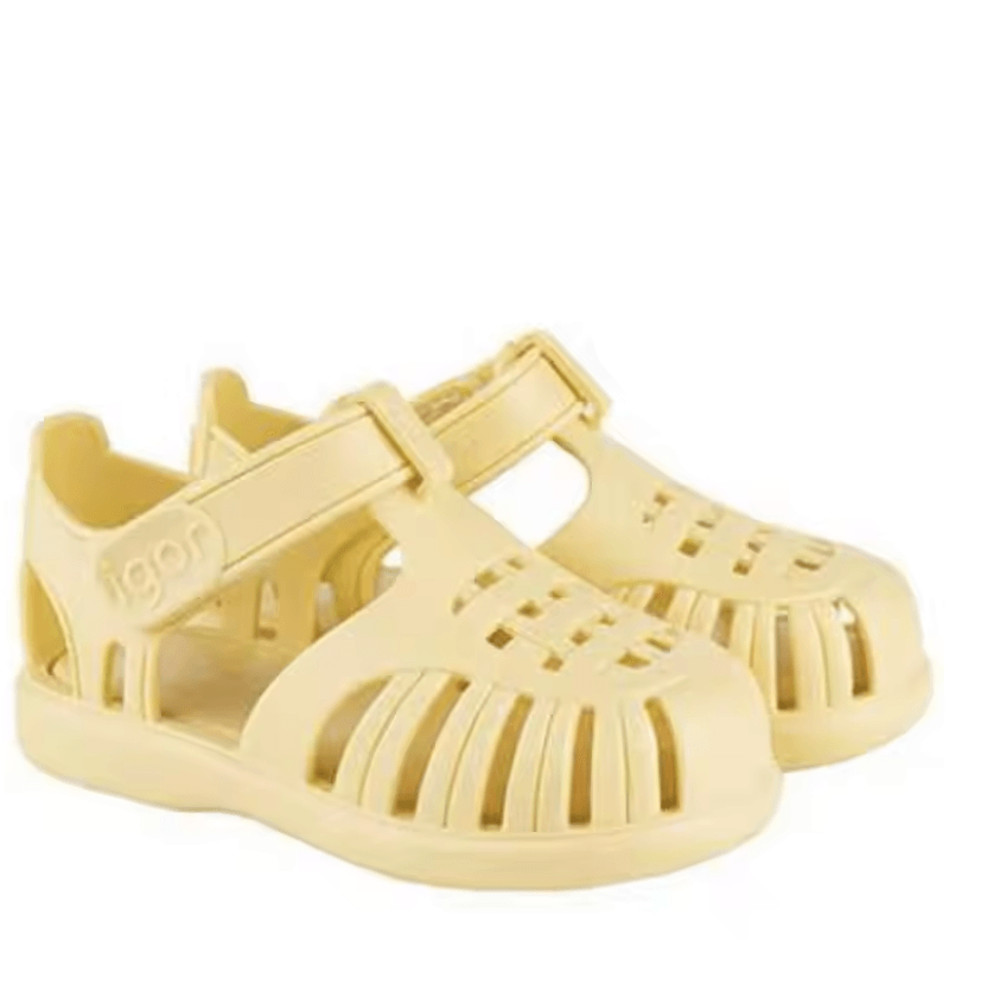 Classic Roman Kids Sandals Solid Color Summer Beach Shoes For Boys And Girls 4