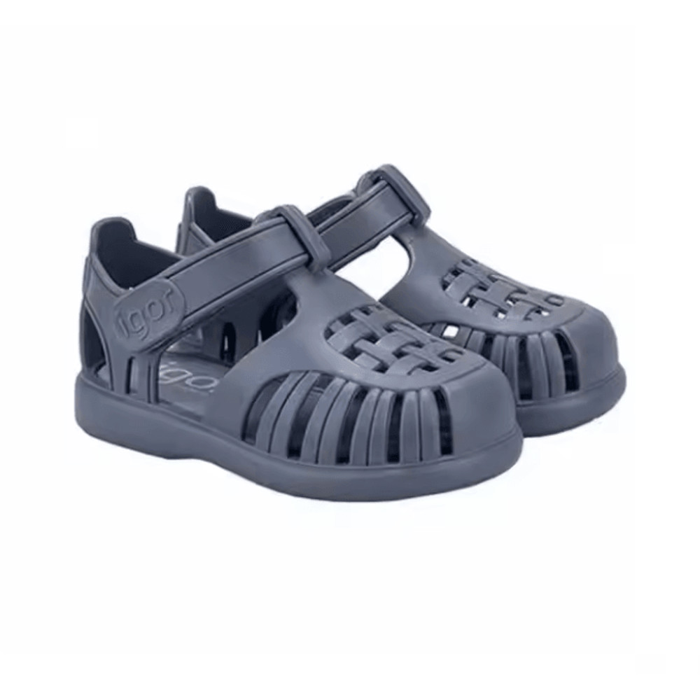 Classic Roman Kids Sandals Solid Color Summer Beach Shoes For Boys And Girls 5