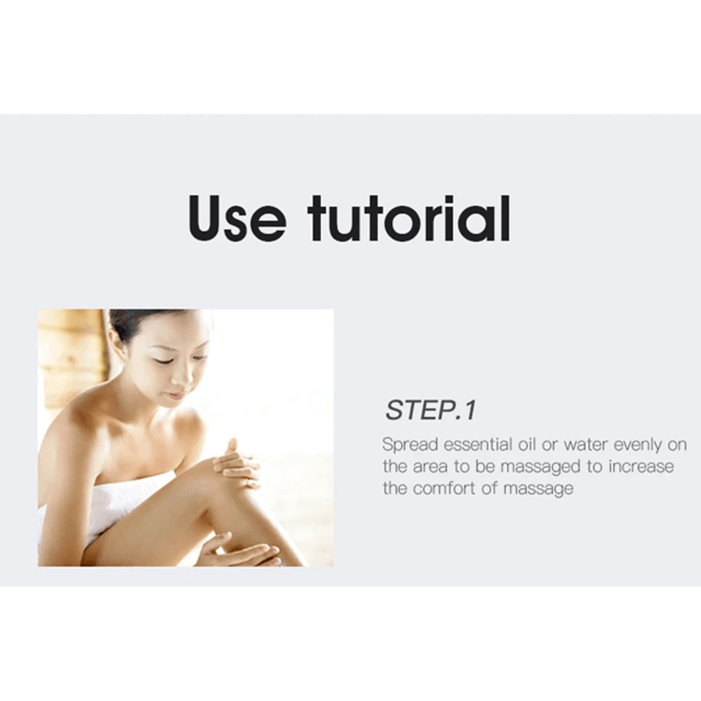 Electric Fascia Knife Massager Vibration Muscle Relaxation Body Sculpting Tool 6