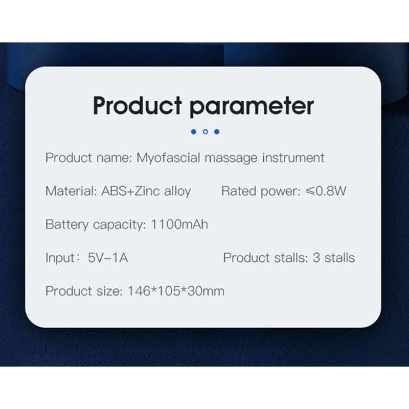 Electric Fascia Knife Massager Vibration Muscle Relaxation Body Sculpting Tool 7