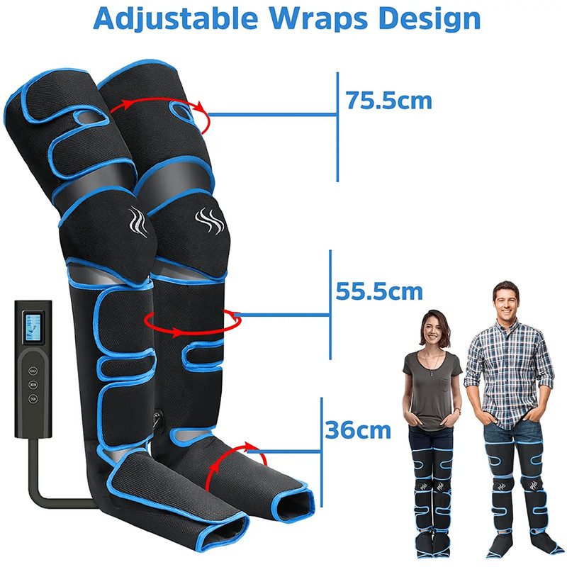 Air Compression Leg Massager For Circulation And Muscle Recovery 4