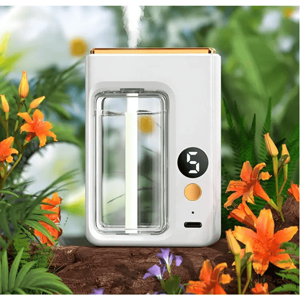 Automatic Car Diffuser With Essential Oil And Digital Display 0