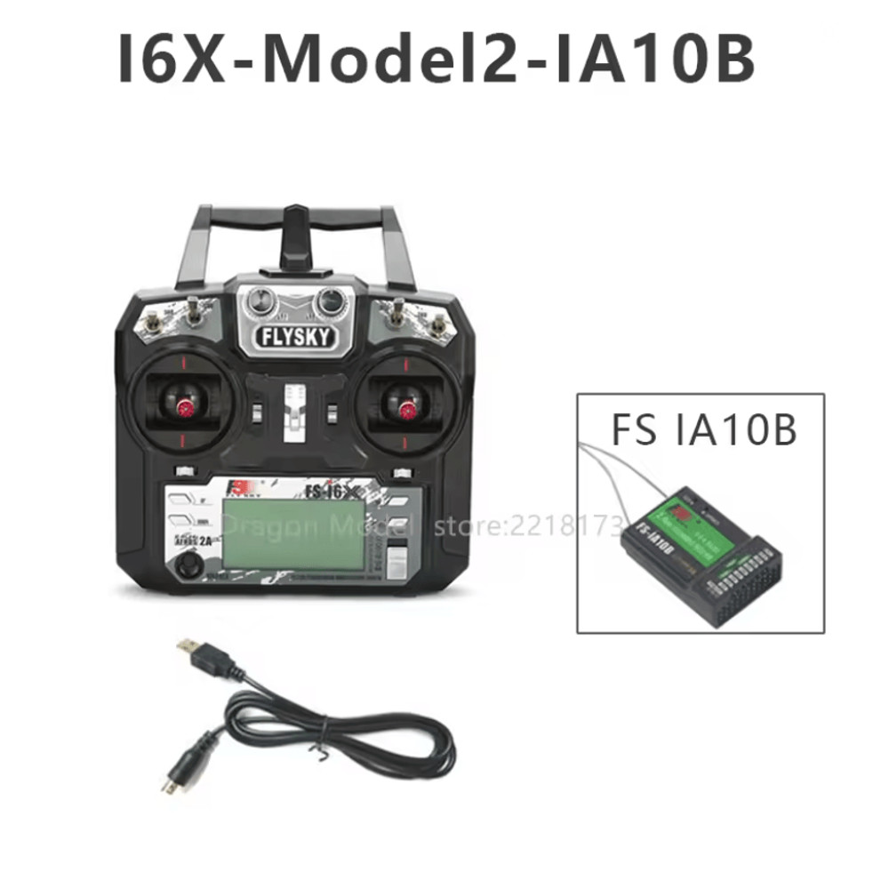FLYSKY FS I6X Radio Transmitter With 10 Channel Receiver For RC Drones And Planes 4