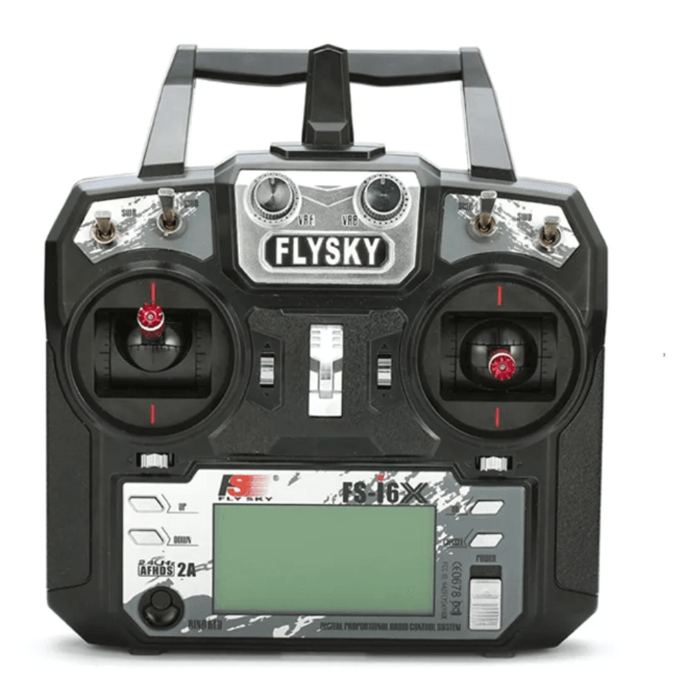 FLYSKY FS I6X Radio Transmitter With 10 Channel Receiver For RC Drones And Planes 0