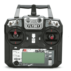 flysky fs i6x radio transmitter with 10 channel receiver for rc drones and planes