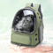 Transparent Cat Carrier Backpack For Travel With Breathable Design 0