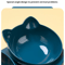 3 In 1 Tilted Cat Bowl Set With Gravity Water Feeder For Neck Comfort 1