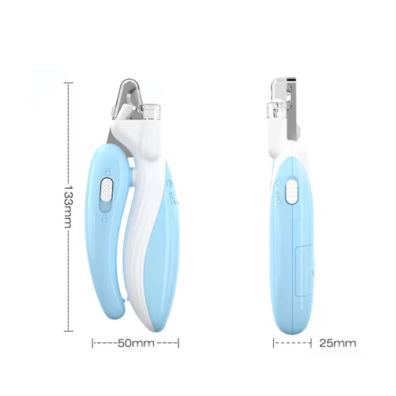 LED Pet Nail Clippers For Dogs And Cats With Safety Guard And Grooming Light 6