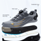 Mens Rotating Button Safety Shoes With Anti Smash And Anti Puncture Protection 7