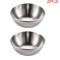 Stainless Steel Gold Sauce Dish Set For Appetizers And Seasoning 3
