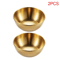 Stainless Steel Gold Sauce Dish Set For Appetizers And Seasoning 2