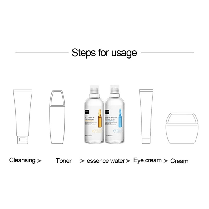 Hydrating Niacinamide Facial Toner With Hyaluronic Acid For Dull And Dry Skin 5