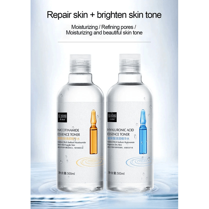 Hydrating Niacinamide Facial Toner With Hyaluronic Acid For Dull And Dry Skin 0