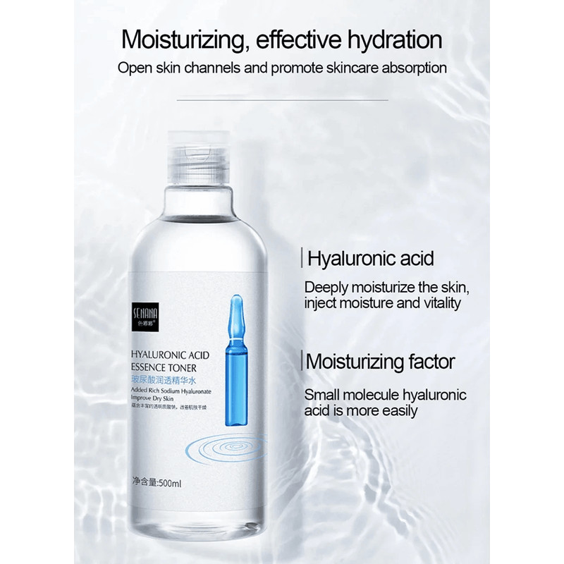 Hydrating Niacinamide Facial Toner With Hyaluronic Acid For Dull And Dry Skin 3