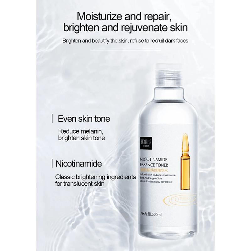 Hydrating Niacinamide Facial Toner With Hyaluronic Acid For Dull And Dry Skin 2