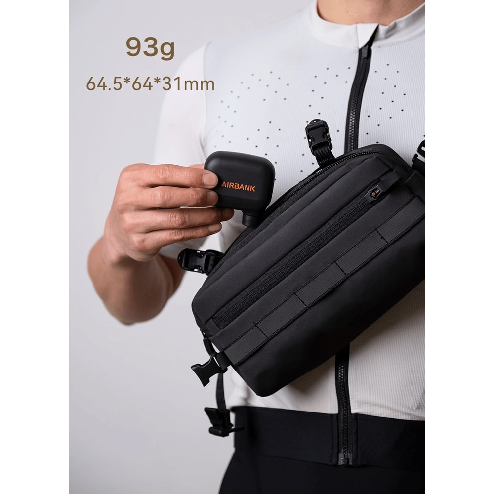 AIRBANK Pocket SE Mini Electric Bike Pump With Presta And Schrader Compatibility 1