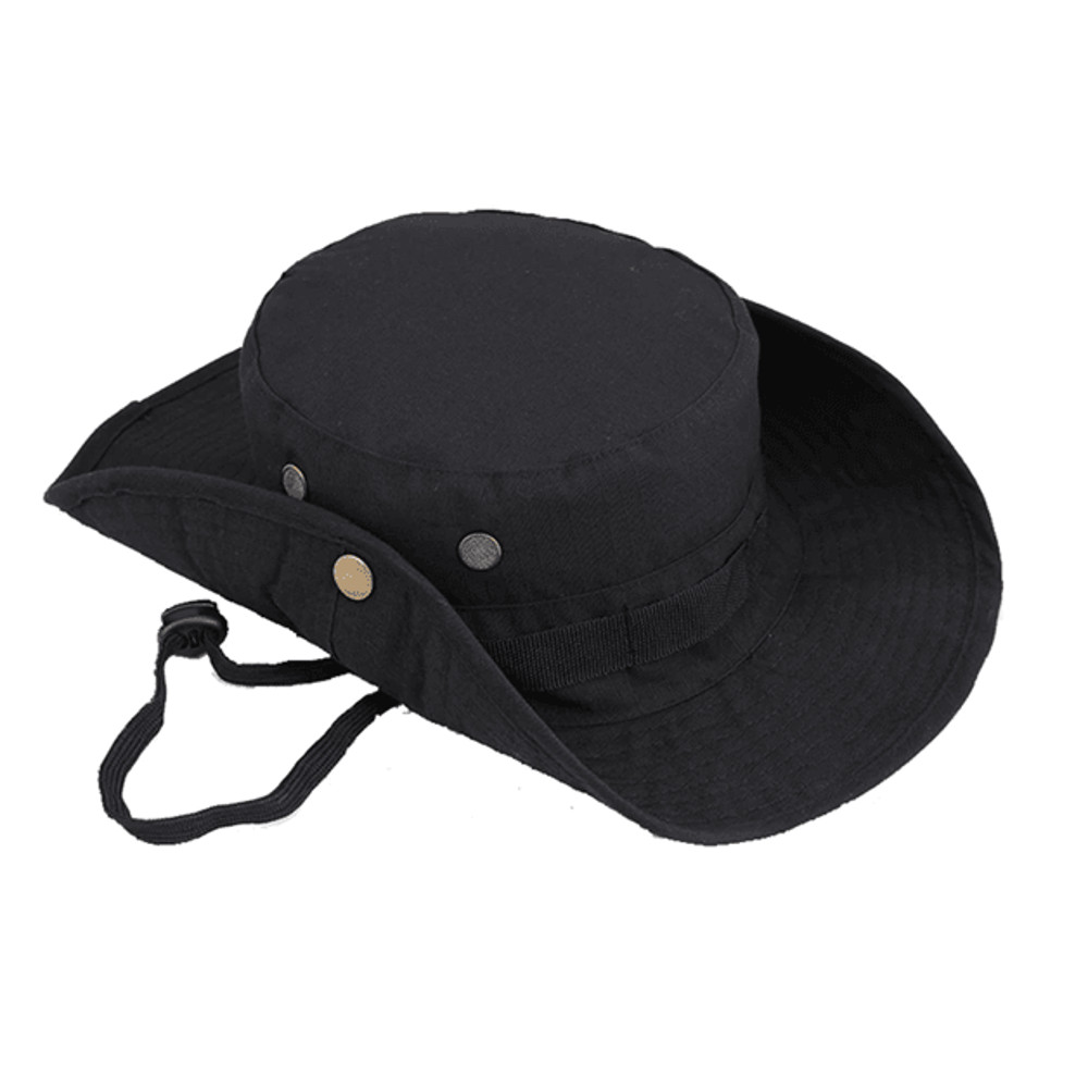 Camouflage Tactical Boonie Hat For Men With Sun Protection For Hiking And Fishing 6