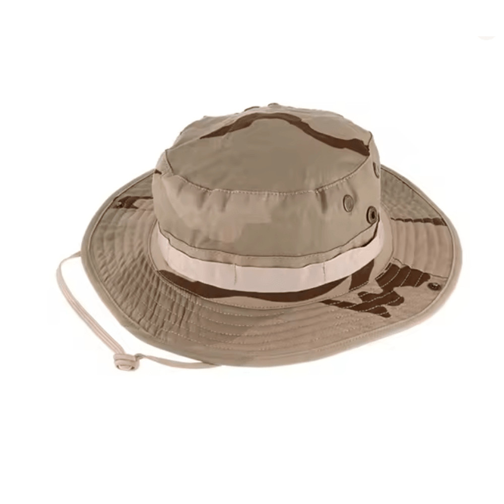 Camouflage Tactical Boonie Hat For Men With Sun Protection For Hiking And Fishing 8
