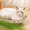 Round Cat Scratcher Bed With Cardboard Scratch Pad For Indoor Cats 2