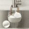 Adjustable Kitchen Sink Holder For Sponge And Soap With Hanging Drain Basket Design 1