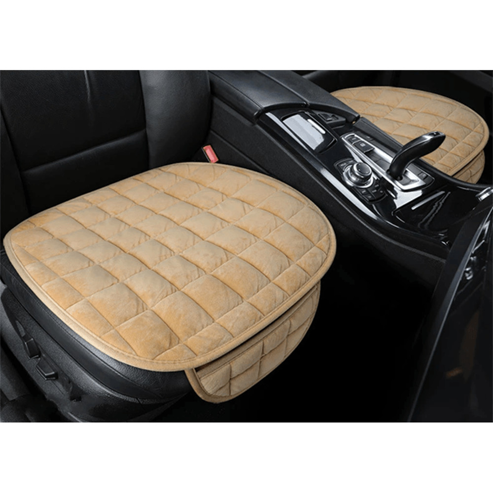 Universal Winter Warm Car Seat Cover Cushion AntiSlip Breathable And Cozy 1
