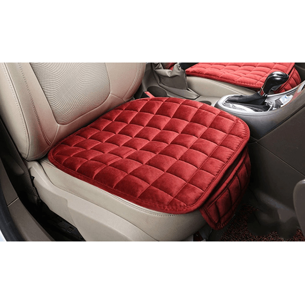 Universal Winter Warm Car Seat Cover Cushion AntiSlip Breathable And Cozy 3